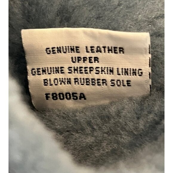 UGG Classic Short Aqua Sea Suede Leather Sheepskin Pull On Boots - Picture 9 of 9